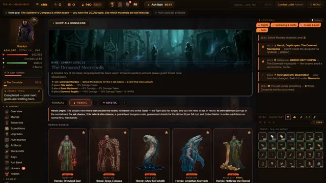 Dungeon boss fight