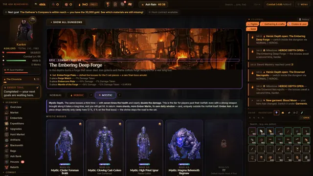 The third dungeon depth